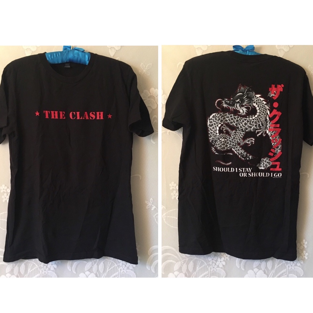 The Clash Should I Stay Or Go Rock TShirt